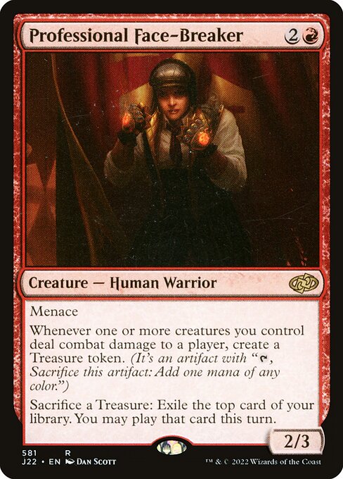 Professional Face-Breaker card art