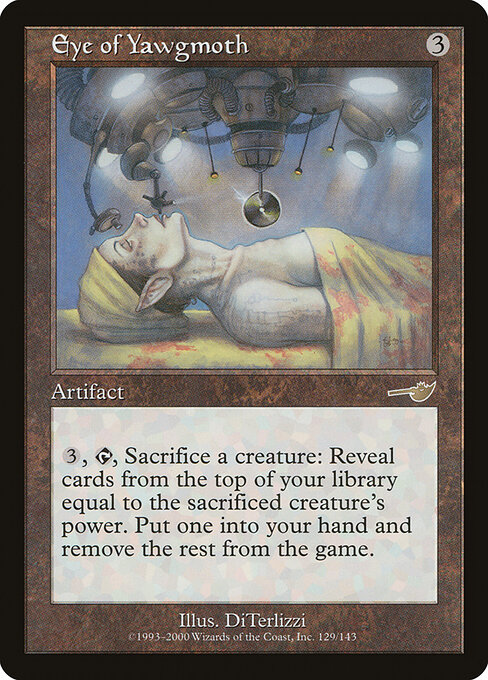 Eye of Yawgmoth card art