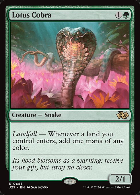 Lotus Cobra card art