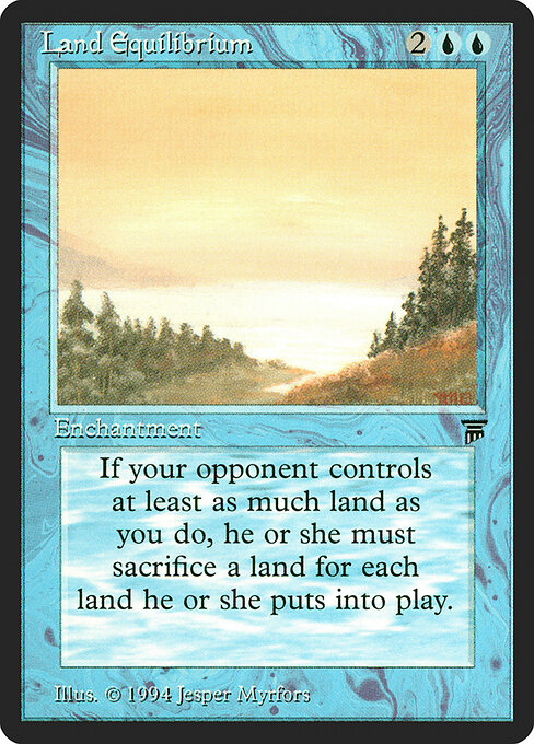 Land Equilibrium card art