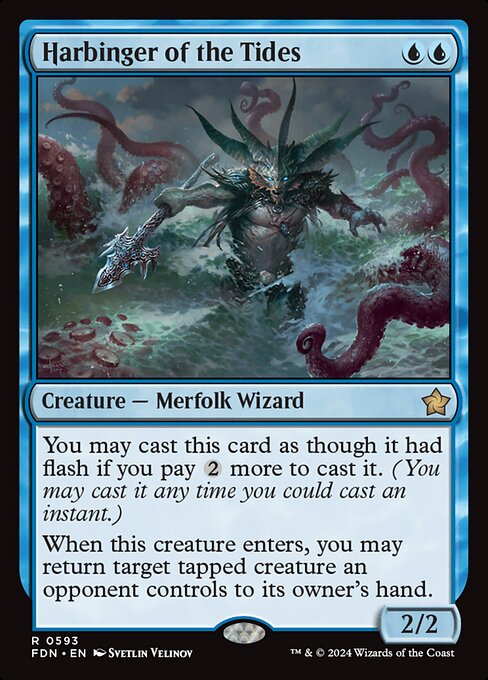 Harbinger of the Tides card art