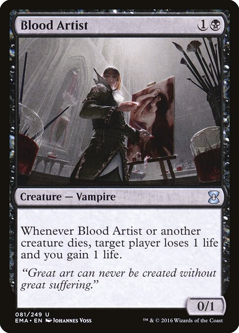 Blood Artist card art