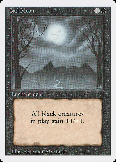 Bad Moon card art