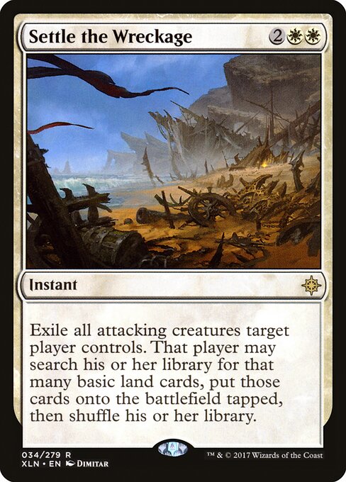 Settle the Wreckage card art