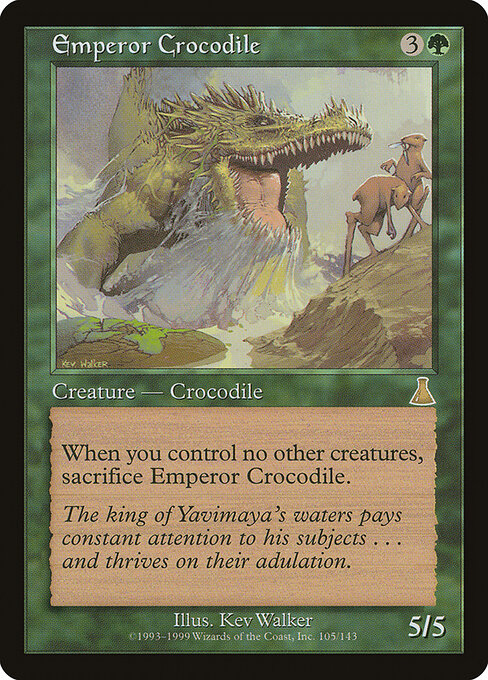 Emperor Crocodile card art