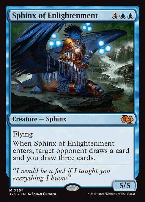 Sphinx of Enlightenment card art