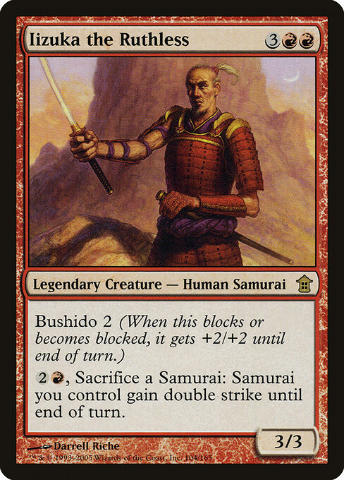 Iizuka the Ruthless card art
