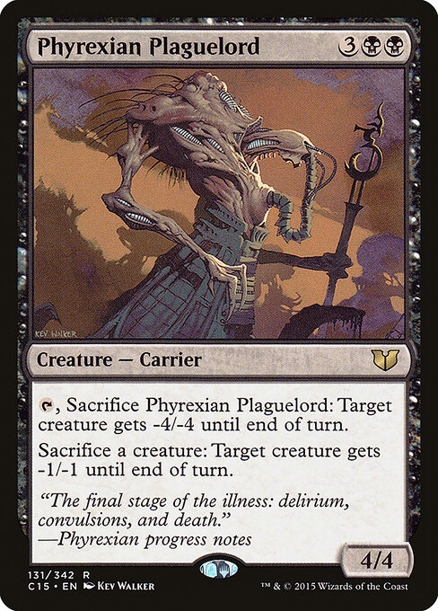 Phyrexian Plaguelord card art