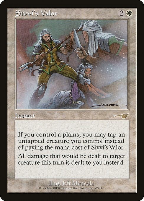Sivvi's Valor card art