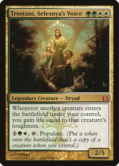 Trostani, Selesnya's Voice card art