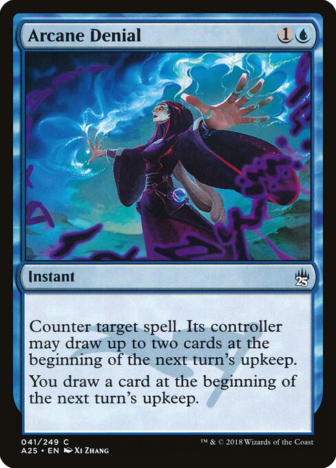 Arcane Denial card art