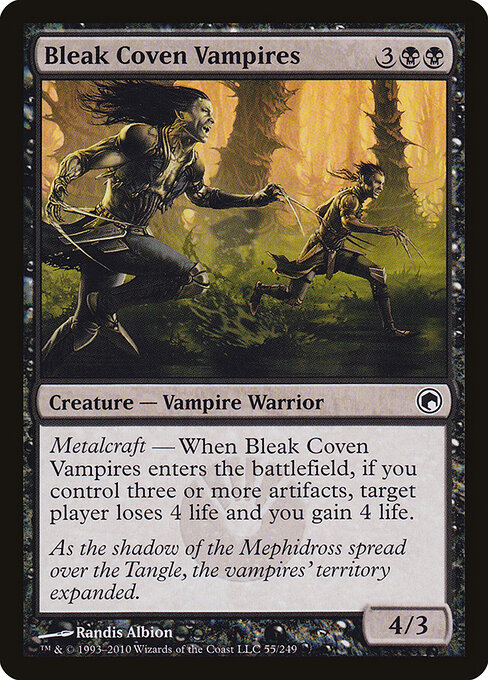 Bleak Coven Vampires card art