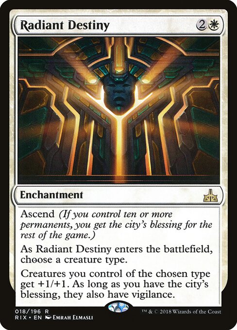 Radiant Destiny card art