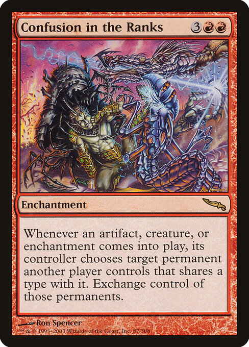 Confusion in the Ranks card art