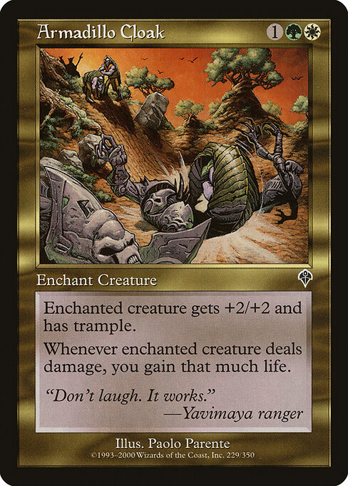 Armadillo Cloak card art