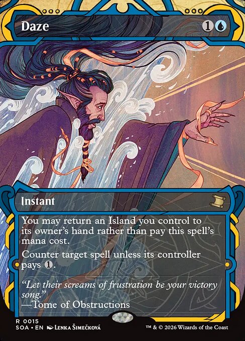 Daze card art