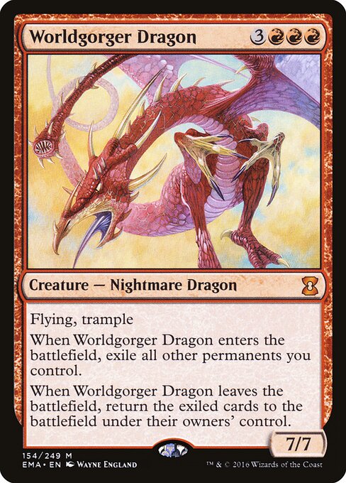 Worldgorger Dragon card art