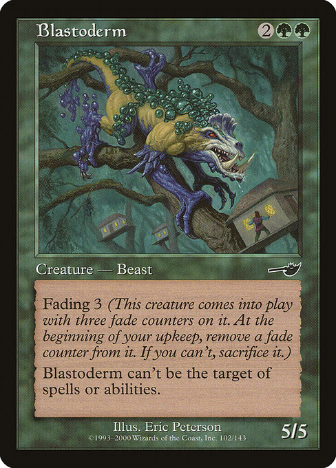Blastoderm card art