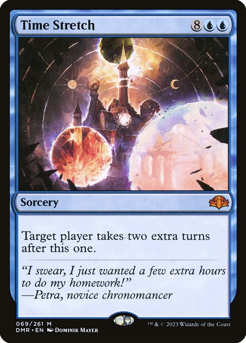 Time Stretch card art