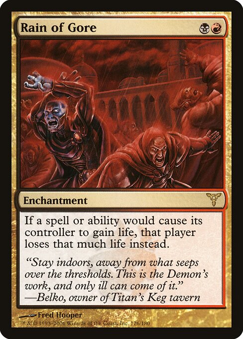 Rain of Gore card art
