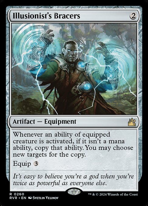 Illusionist's Bracers card art