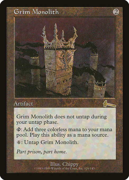 Grim Monolith card art
