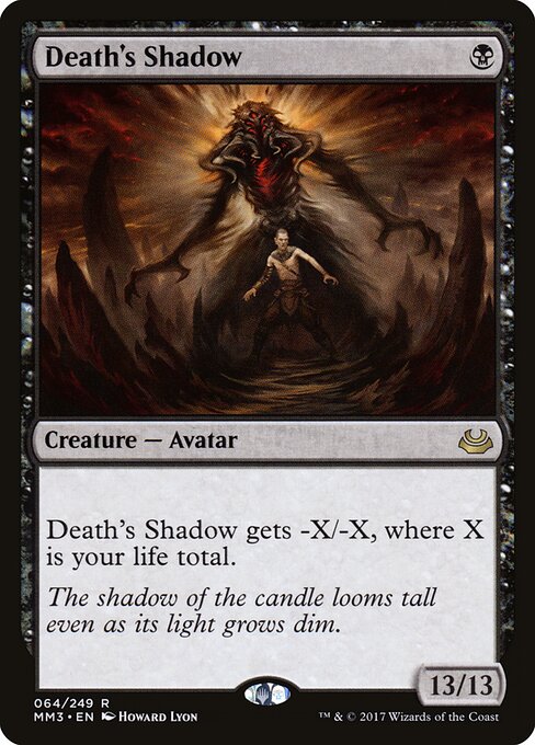 Death's Shadow card art