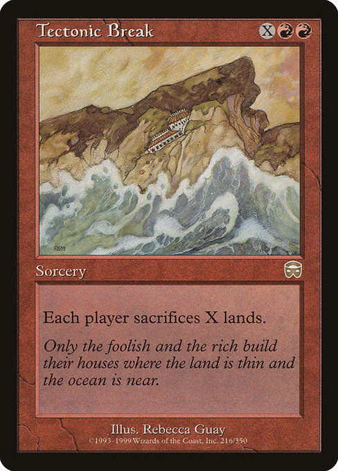 Tectonic Break card art