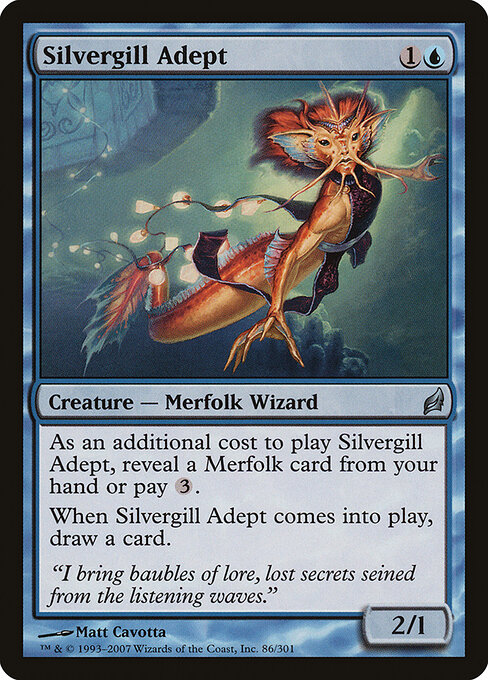 Silvergill Adept card art
