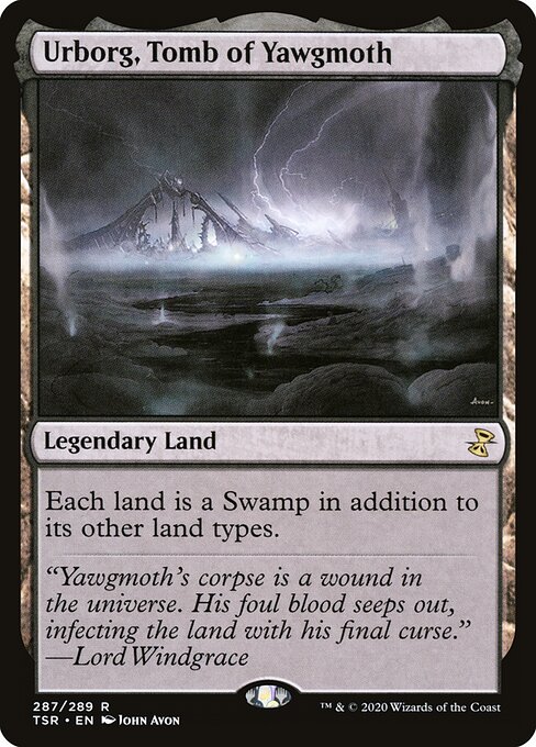 Urborg, Tomb of Yawgmoth card art