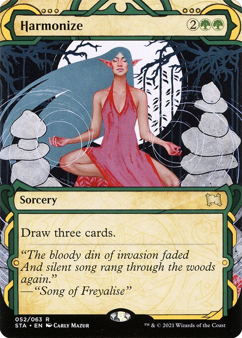 Harmonize card art