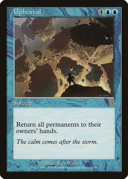 Upheaval card art