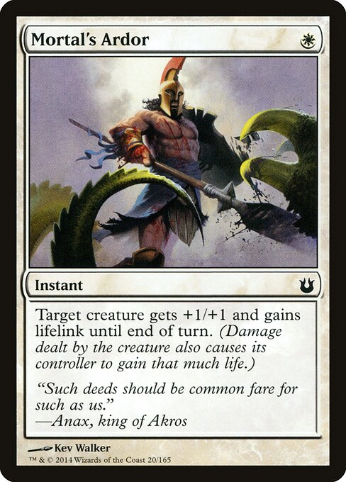 Mortal's Ardor card art