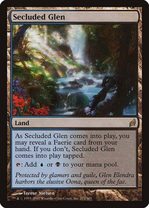 Secluded Glen card art