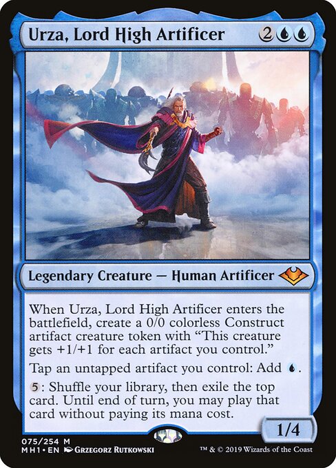 Urza, Lord High Artificer card art