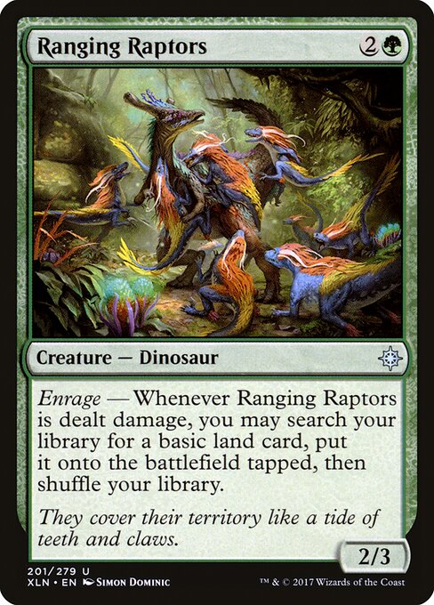 Ranging Raptors card art