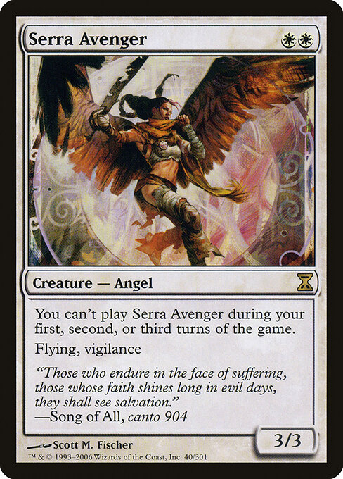 Serra Avenger card art