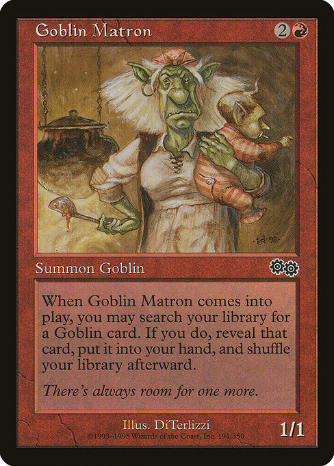 Goblin Matron card art