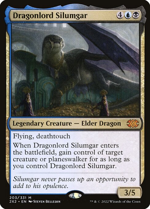 Dragonlord Silumgar card art
