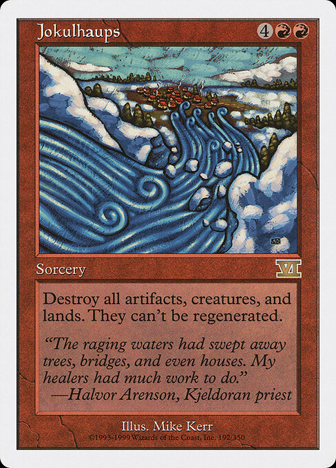 Jokulhaups card art