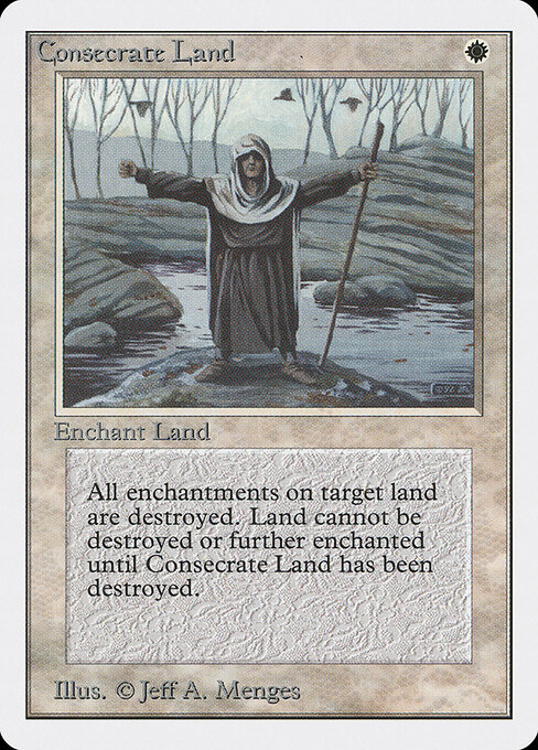 Consecrate Land card art