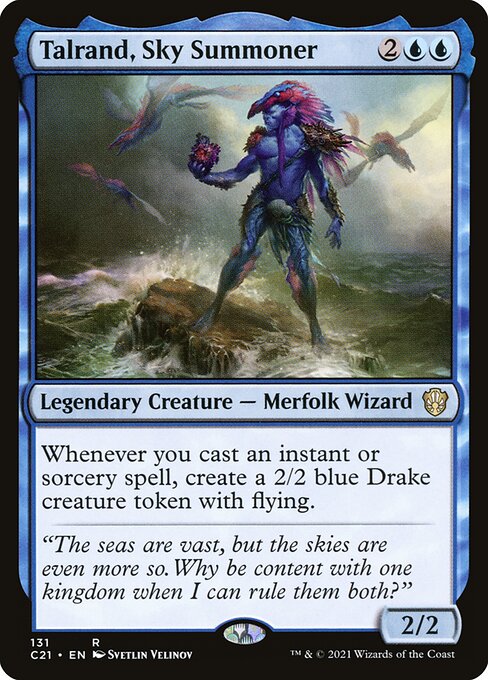 Talrand, Sky Summoner card art