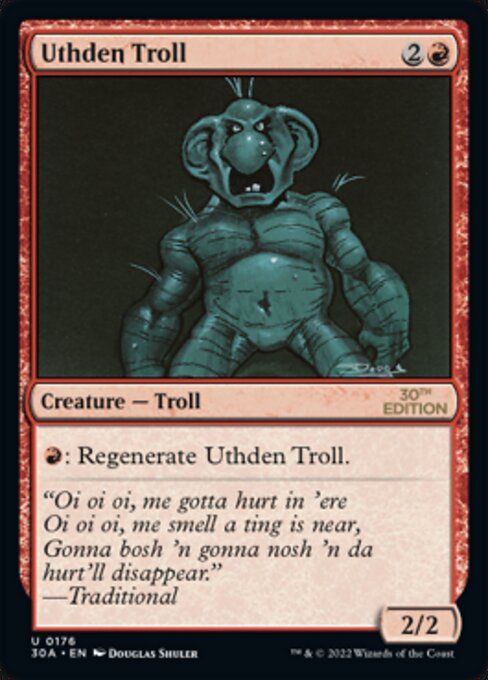 Uthden Troll card art