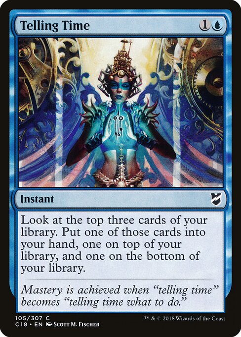 Telling Time card art