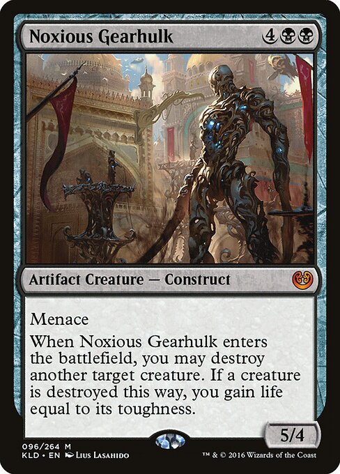 Noxious Gearhulk card art