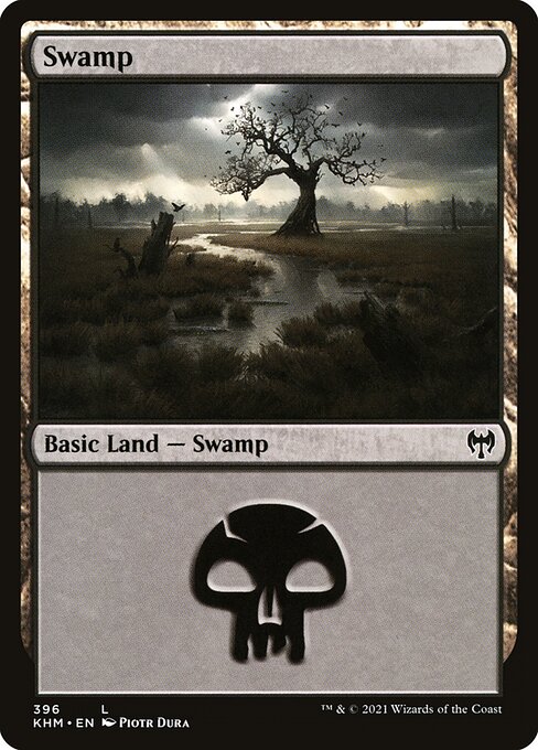Swamp card art