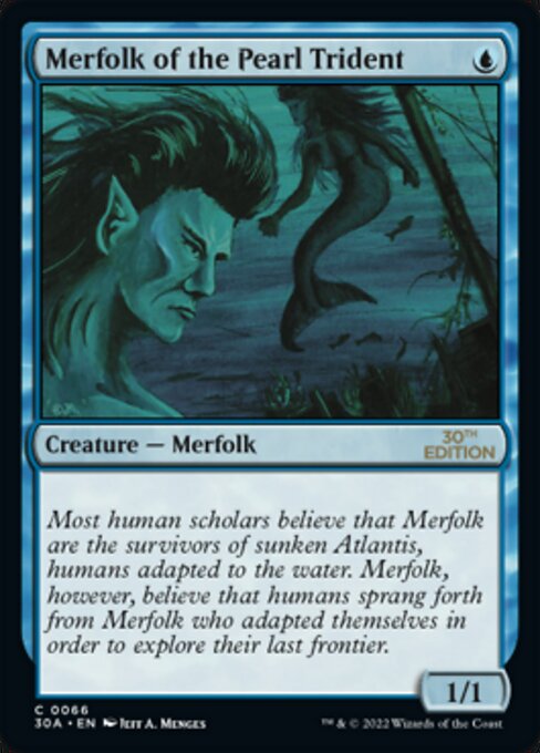 Merfolk of the Pearl Trident card art