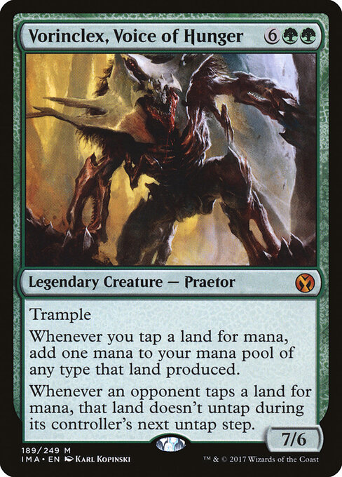Vorinclex, Voice of Hunger card art