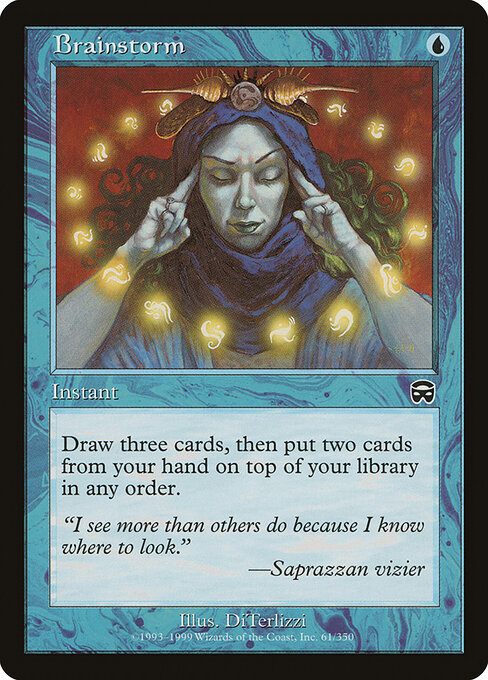 Brainstorm card art