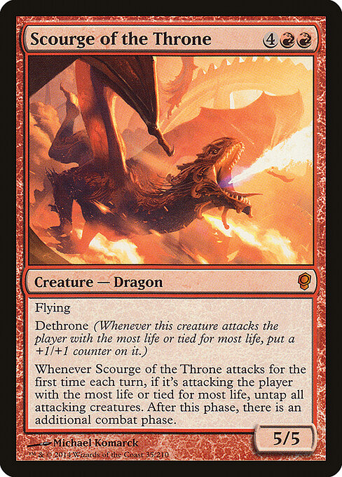 Scourge of the Throne card art